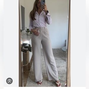 Abercrombie Tailored Wide Leg Pants